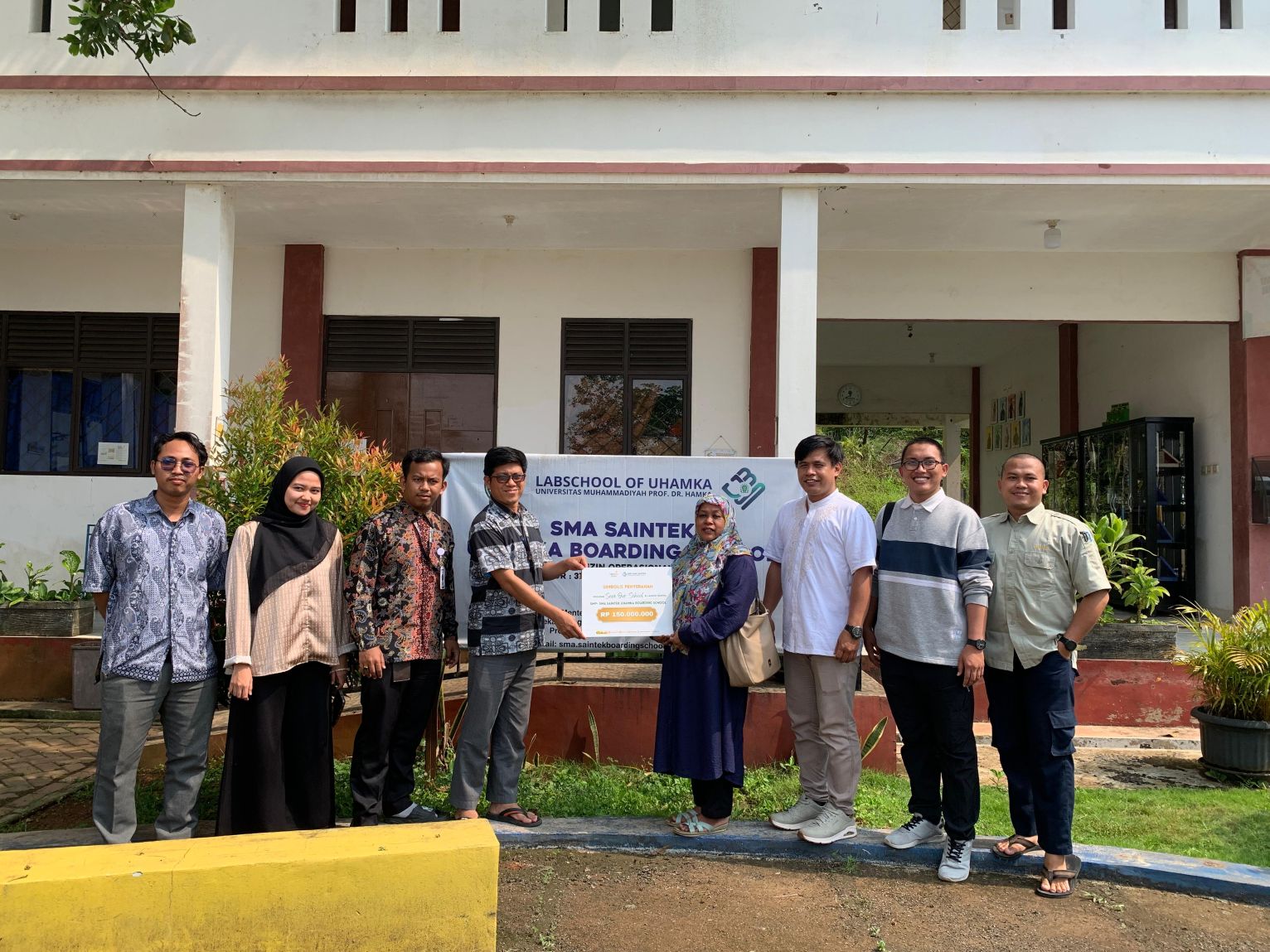 Lazismu Uhamka Berikan Dukungan untuk Peningkatan Mutu Pendidikan di Sekolah Muhammadiyah