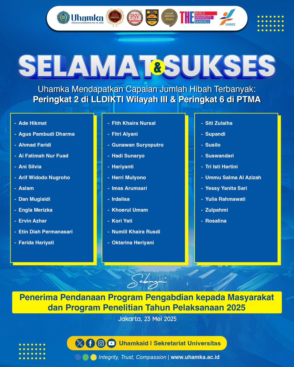 Dokumen Humas Uhamka