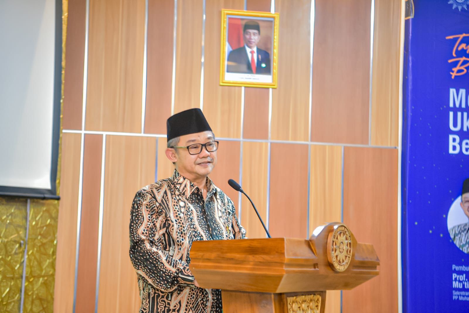 Sekretaris Umum Pimpinan Pusat Muhammadiyah Prof Dr H Abdul Mu’ti, MEd