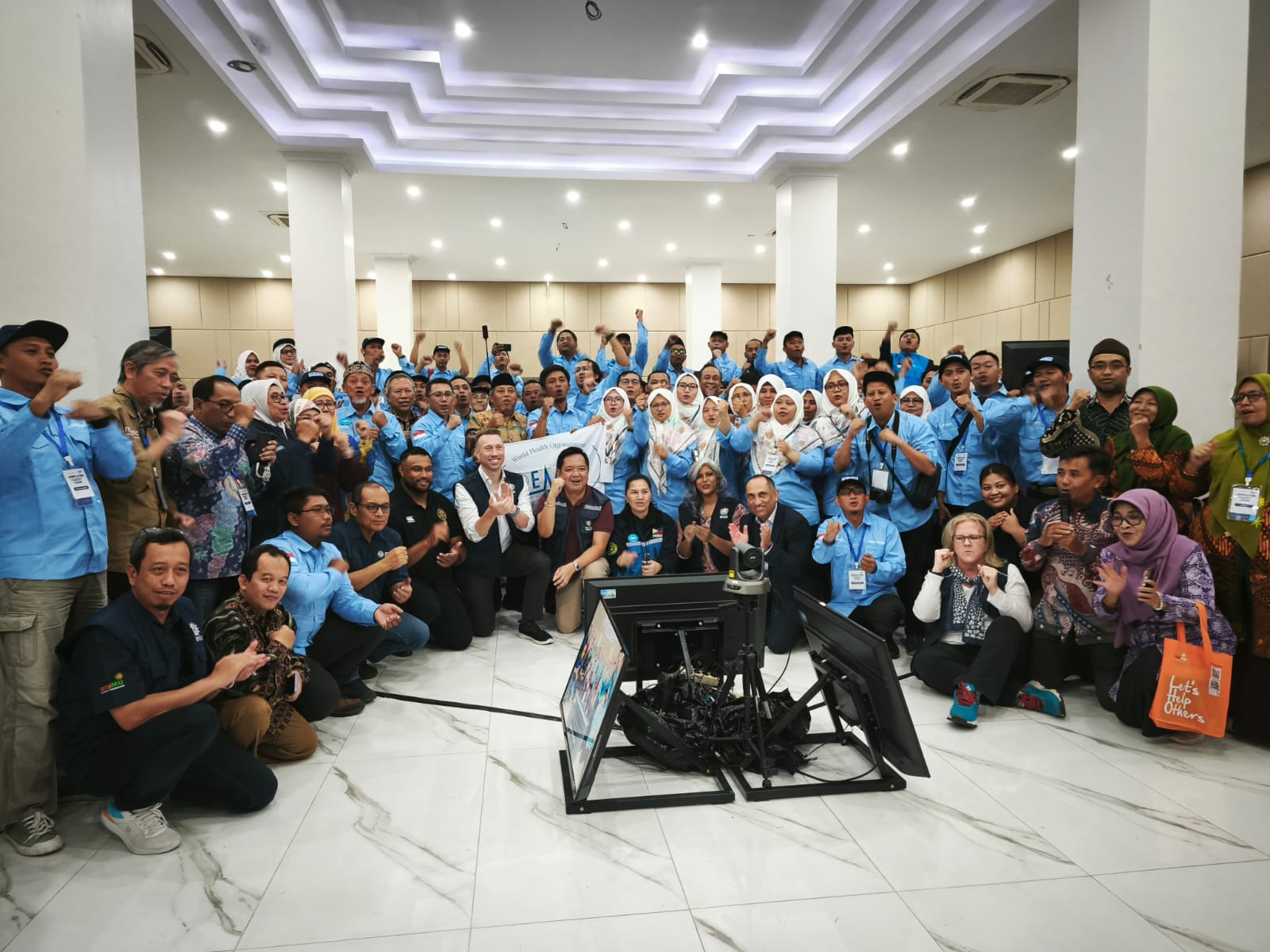 Penutupan Verfikasi  Emergency Medical Team (EMT) Muhammadiyah  di RS PKU Muhammadiyah Gamping, Sleman. Foto: Cris