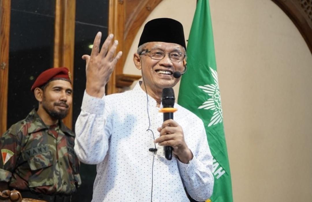 Ketua Umum Pimpinan Pusat Muhammadiyah Prof Dr KH Haedar Nashir, MSi