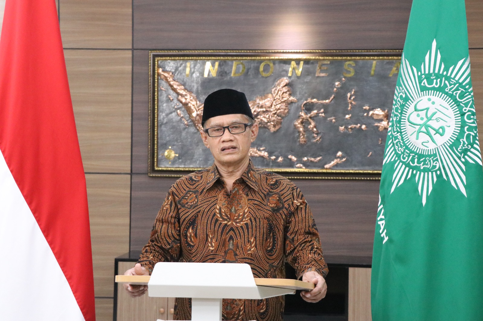 Ketua Umum Pimpinan Pusat Muhammadiyah Prof Dr KH Haedar Nashir, MSi