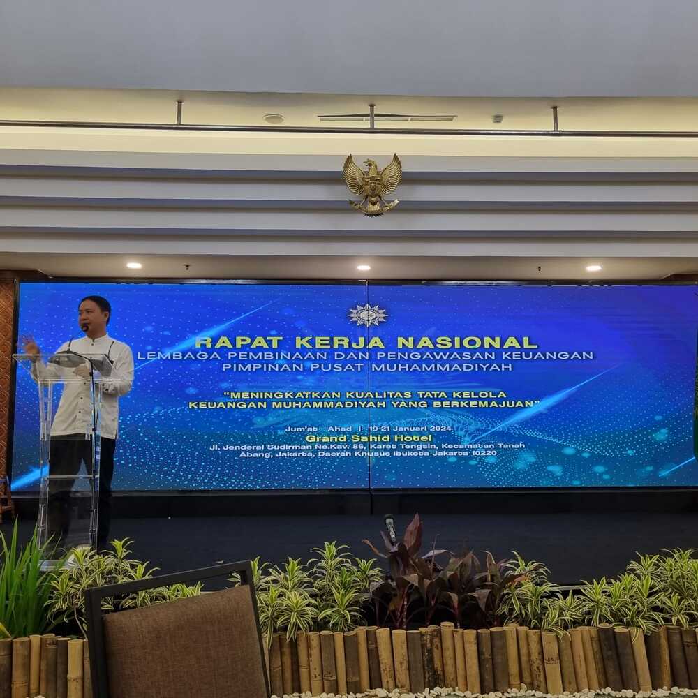 Bendahara Umum Pimpinan Pusat Muhammadiyah Prof H Hilman Latief, MA., PhD