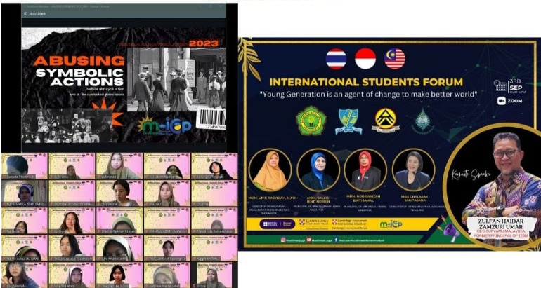 Forum Pelajar Internasional Mu'allimaat, Bahas Isu-isu Nasional dan Global