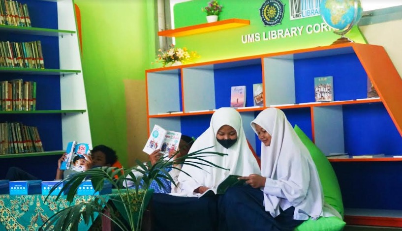 UMS Library Corner, Perpustakaan Asyik dan Nyaman bagi Siswa