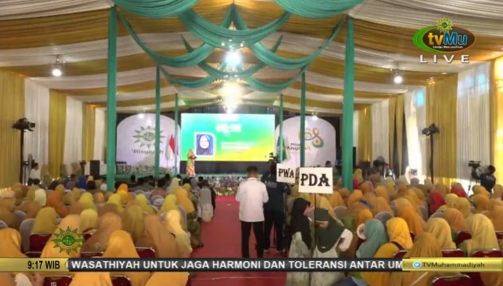 Rangkaian repsesi milad 'Aisyiyah ke 108 Jawa Timur