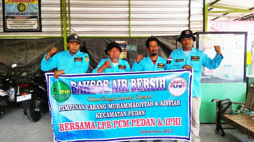 MDMC Pedan Bakti Sosial Air Bersiih