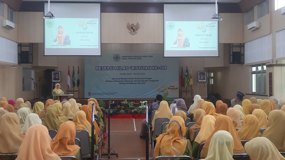 Resepsi Milad ke-108 'Aisyiyah PDA Kota Yogyakarta. Foto: Bian