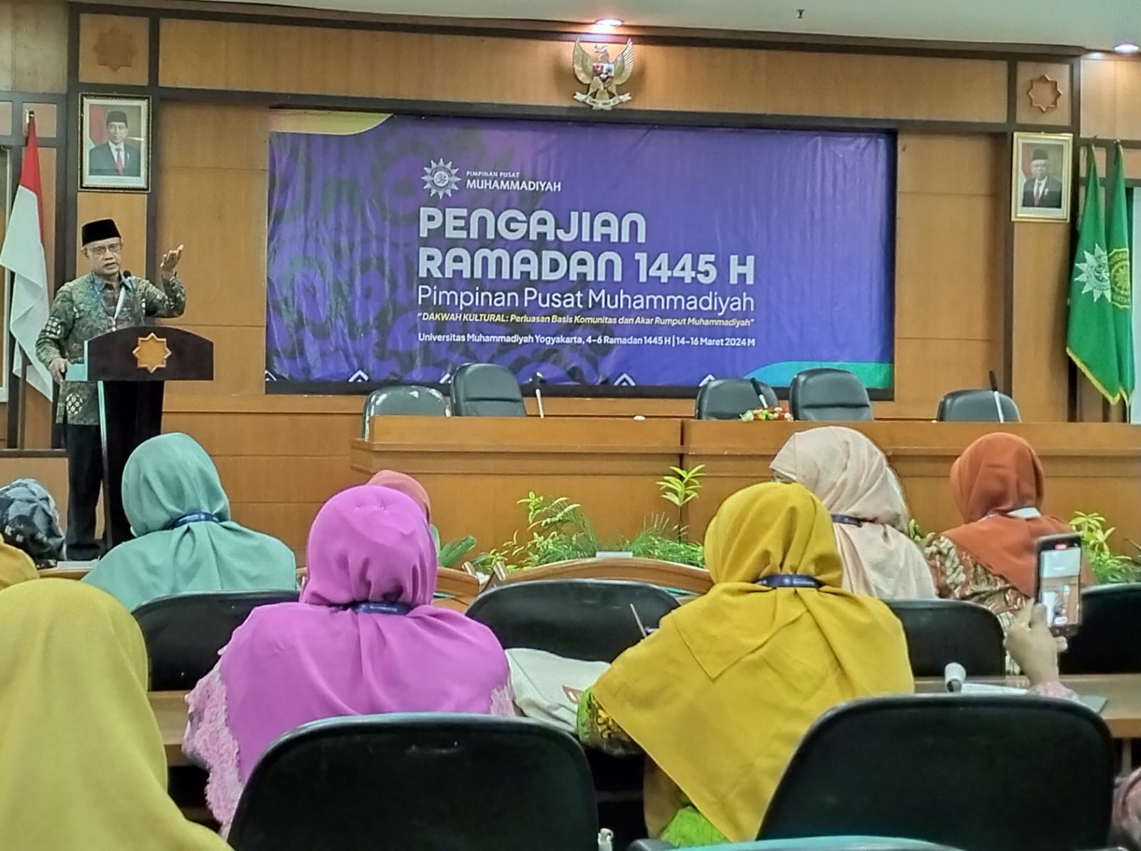 Ketua Umum Pimpinan Pusat Muhammadiyah Prof Dr KH Haedar Nashir, MSi