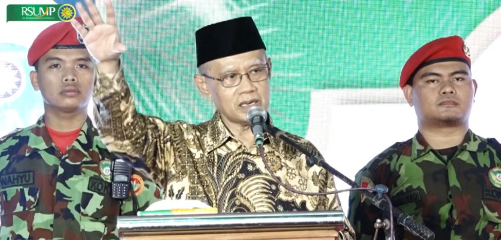 Ketua Umum Pimpinan Pusat Muhammadiyah Prof Dr KH Haedar Nashir, MSi