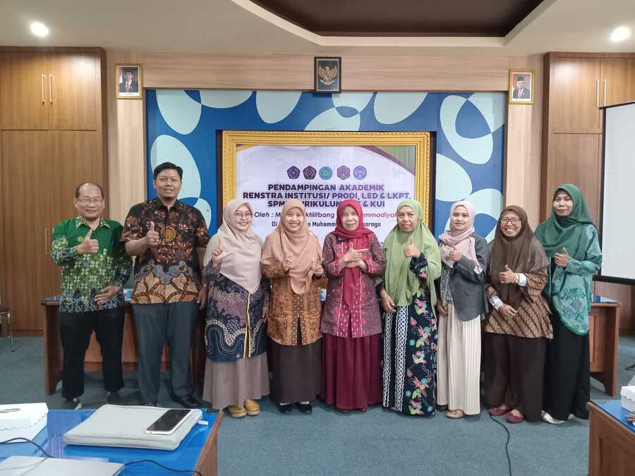 Kegiatan pendampingan akademik oleh Majelis Diktilitbang PP Muhammadiyah kepada PTMA se eks Karesidenan Madiun di Universitas Muhammadiyah Ponorogo, Kamis-Jumat, 21-22 September 2023