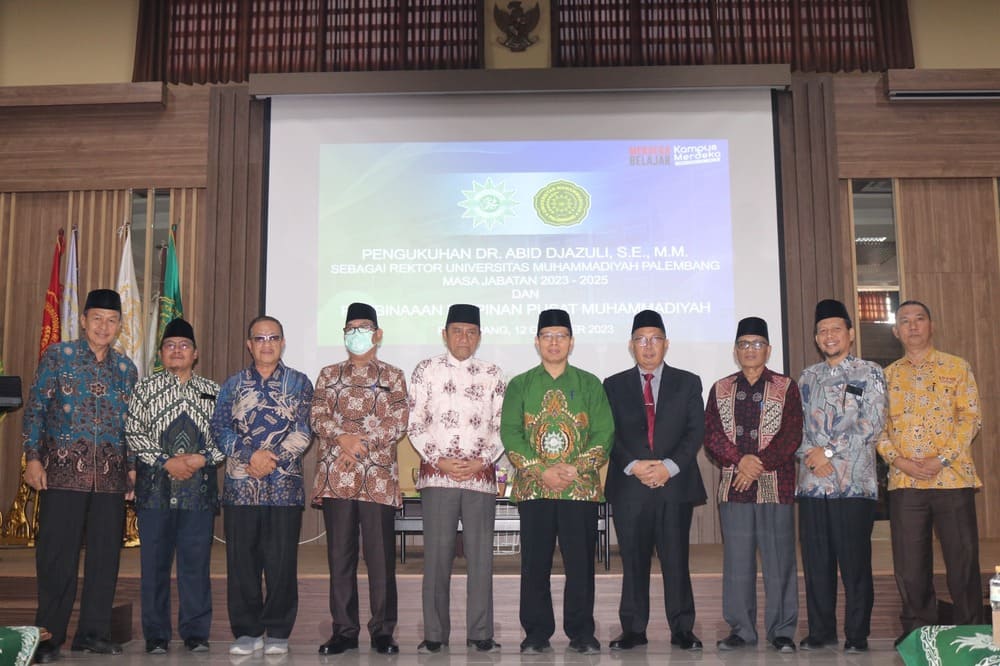 Penguatan Kemuhammadiyah dan Pengukuhan Rektor UM Palembang