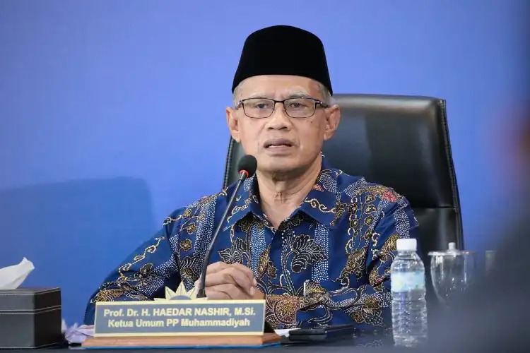 Ketua Umum Pimpinan Pusat Muhammadiyah Prof Dr KH Haedar Nashir, MSi