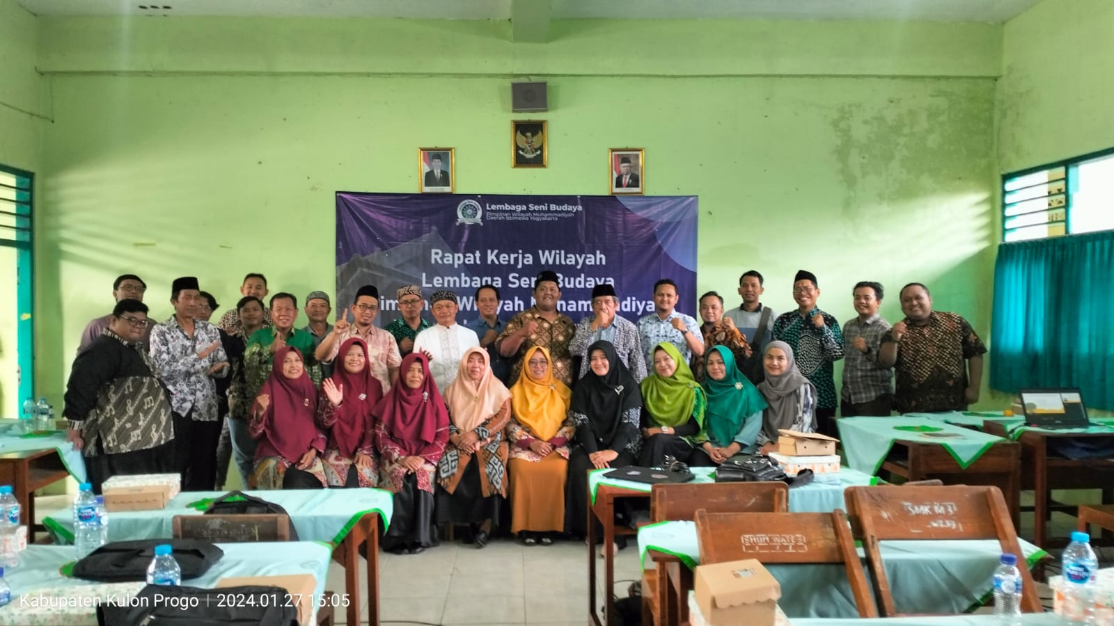 Foto bersama peserta Rakerwil LSB PWM DIY