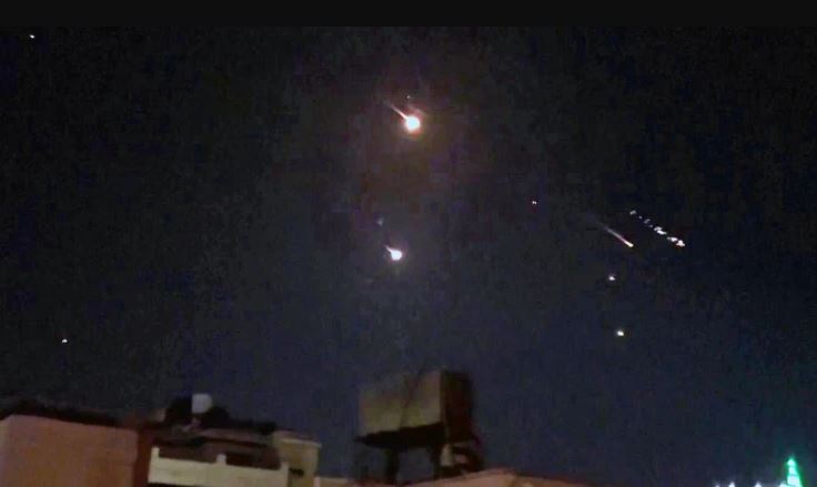 Serangan udara Iran ke Israel Foto NBC