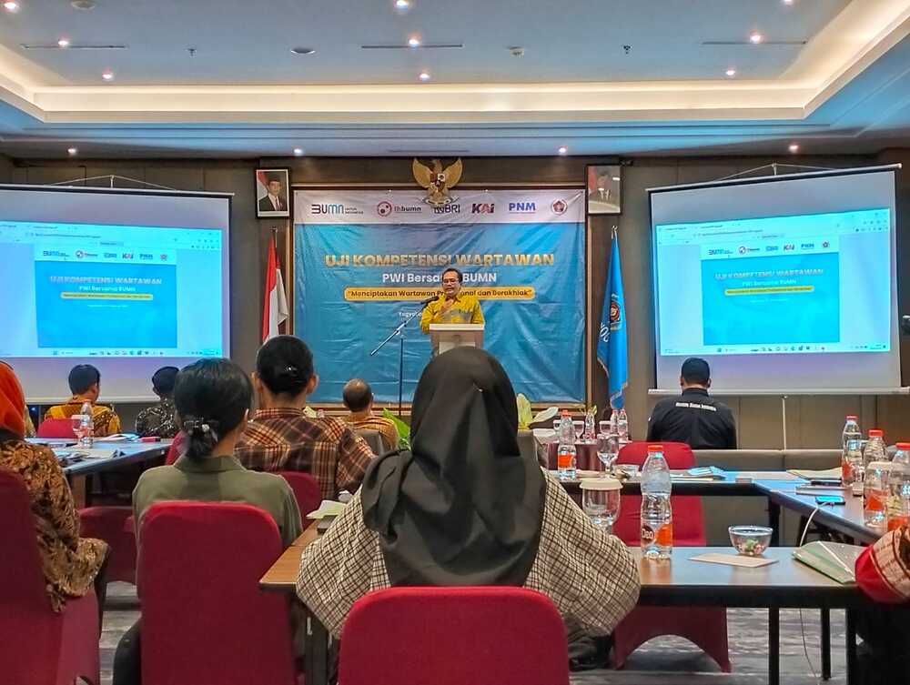 Uji Kompetensi Wartawan PWI DIY bersama BUMN. Doc. SM