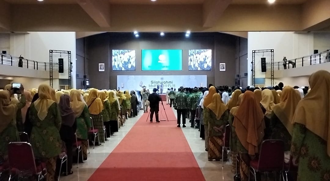 Silaturahmi Idul Fitri 1445 H keluarga besar Muhammadiyah