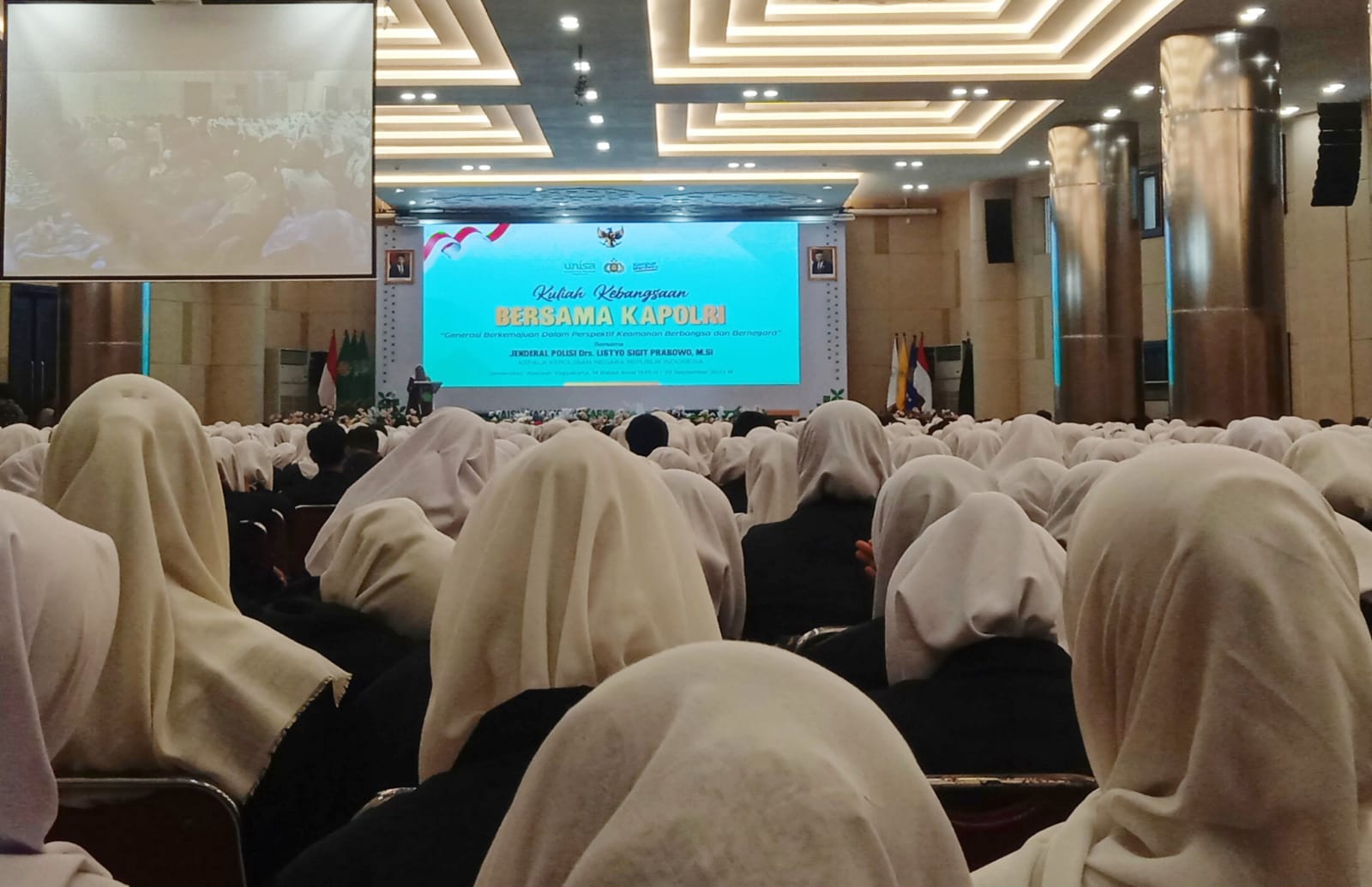 Semarak Mataf UNISA Gelar Kuliah Kebangsaan Bersama Kapolri